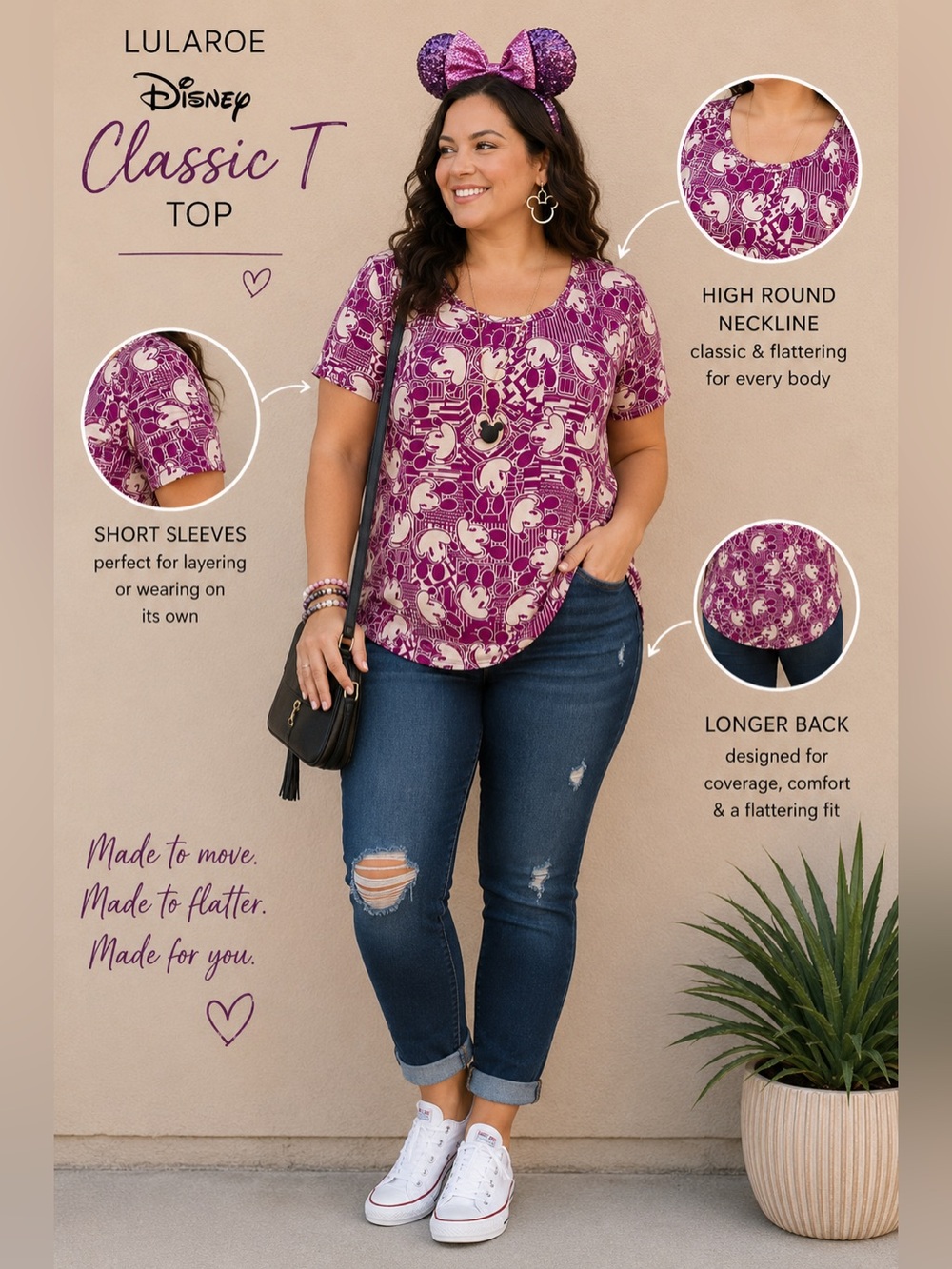 LULAROE Disney Classic T NWT